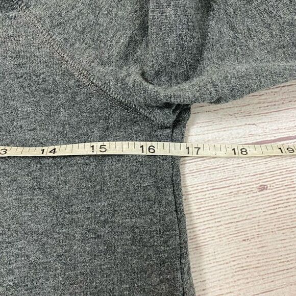 Mossimo women S scoopneck cotton blend dress w/elbow sleeve grey - Picture 8 of 9